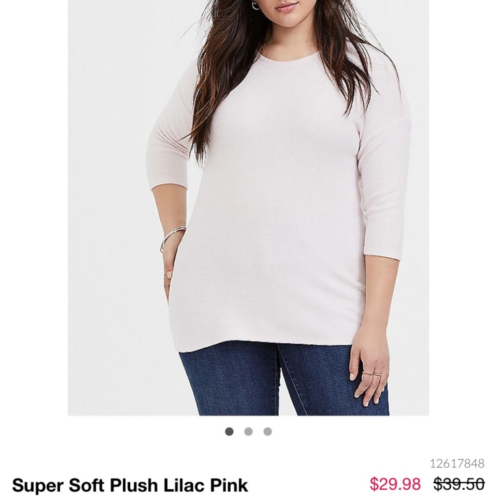 Torrid Super Soft Plush Dolman Top